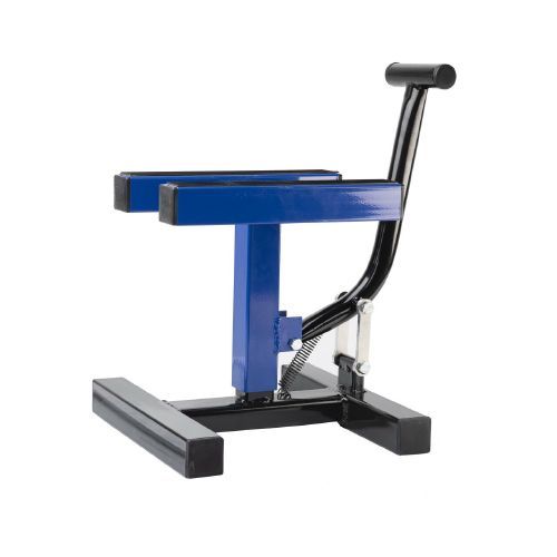 RFX Pro Single Pillar H Lift up Bike Stand, Blue