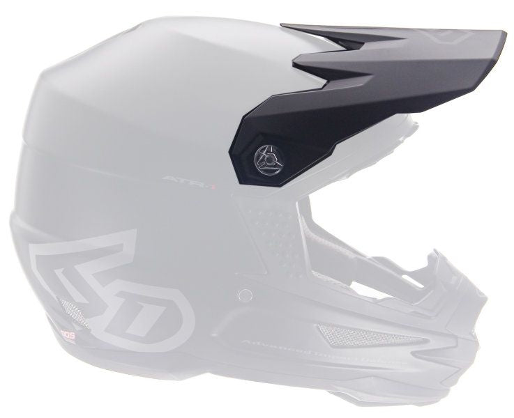 6D ATR-1 Visor Matte Black