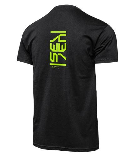 Seven Biochemical Tee, Black/Flo Yellow