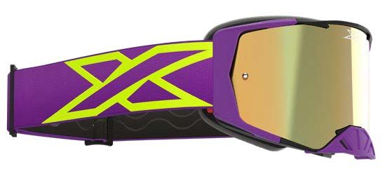 EKS Lucid Caliber Goggle, Gold Mirror Lens