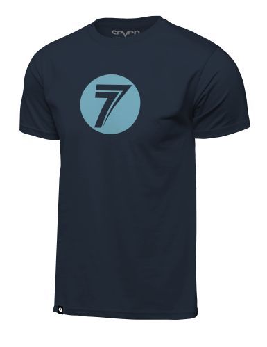 Seven Dot Tee, Navy