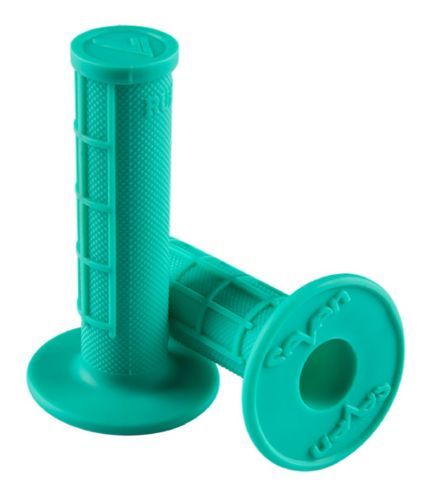 Seven MX Brand ODI Grips, Half Waffle, Aqua