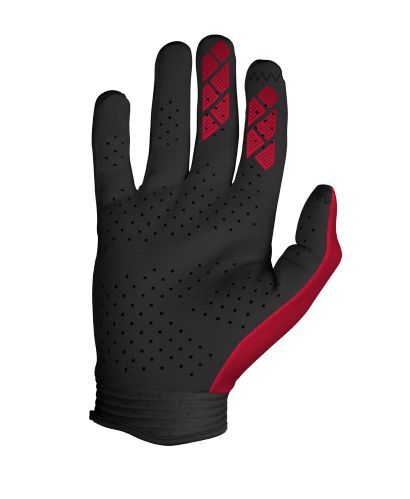 Seven Zero Contour Glove, Flo Red