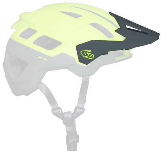 6D ATB-2T Ascent Visor, Hi Viz Yellow, XS/S