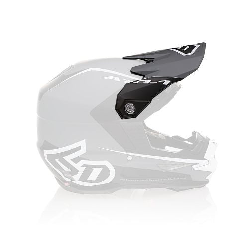 6D ATR-1 Stealth Visor, White