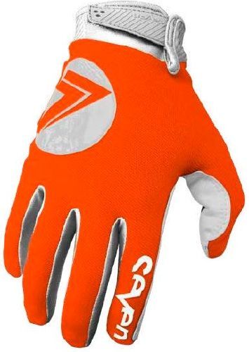 Seven Annex 7 Dot Glove, Flo Orange