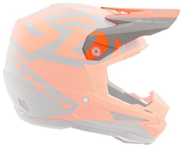 6D ATR-1 Visor Switch Orange Grey