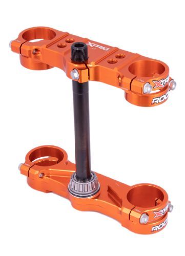 X-Trig ROCS Triple Clamp Kit - 22mm Offset Orange