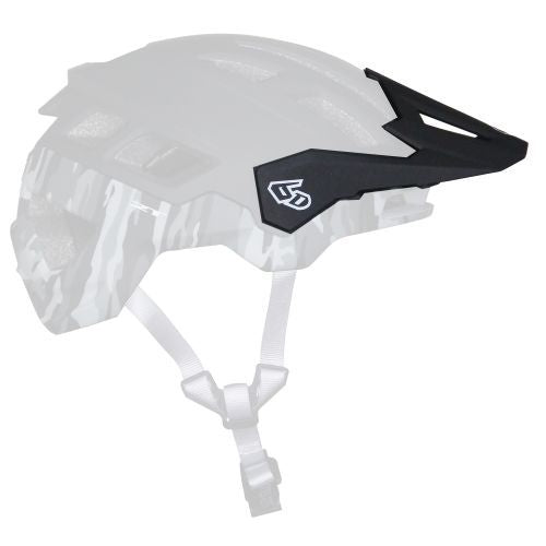 6D ATB-2T Ascent Visor, Matte Black, XS/S