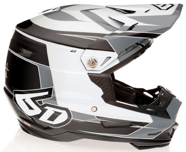 6D ATR-2 Impact Helmet, White