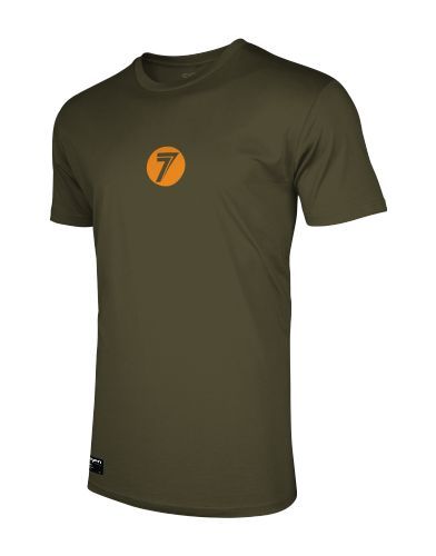 Seven Micro Dot Tee, Olive