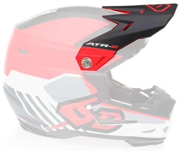 6D ATR-2 Target Visor, Red