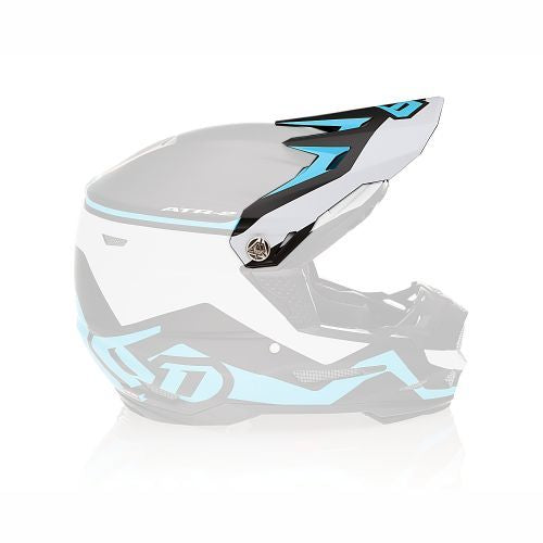 6D ATR-2Y Drive Visor, Cyan