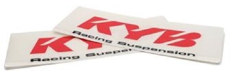 KYB Sticker Set FF Kyb Racing Suspension Red