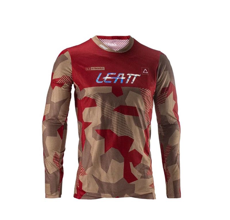 Leatt Jersey Moto 5.5 UltraWeld RubyStone