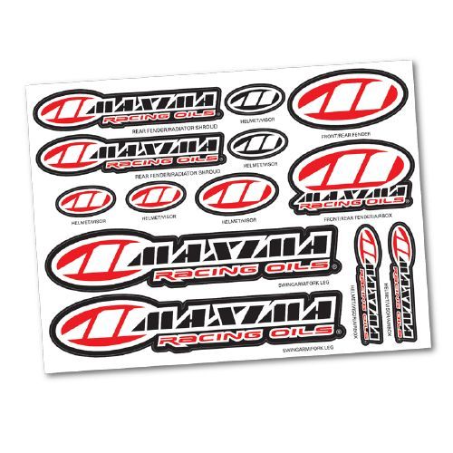 Maxima Assorted Decal Sheet