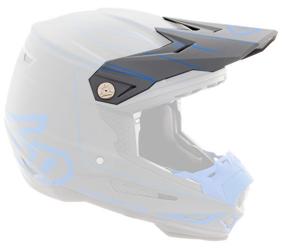 6D ATR-2 Visor Recon, Grey/Blue