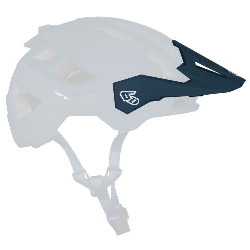 6D ATB-2T Ascent Visor, Matte Slate Blue, M/2XL