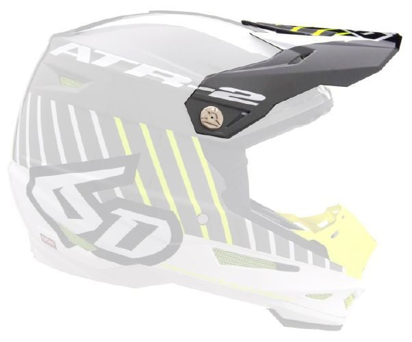 6D ATR-2 Visor Motion Gloss Yellow/Grey