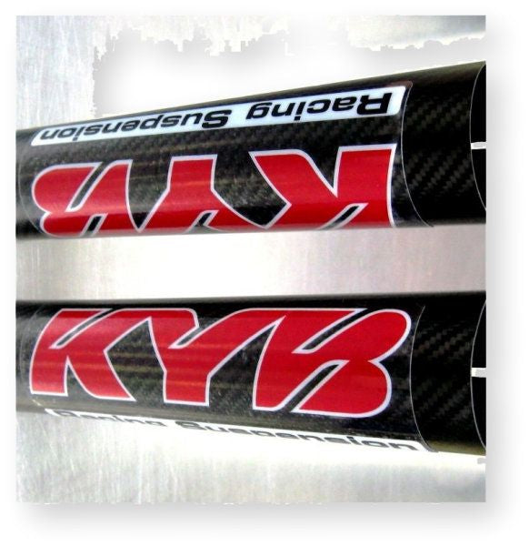 KYB Carbon Fiber Outertube Protection Set