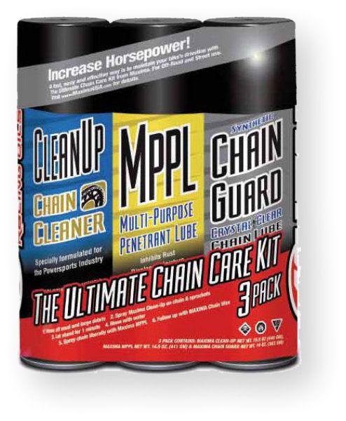 Maxima Chain Guard 3 Pack Kit - 44 Oz