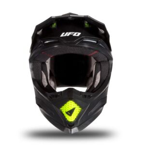 UFO Echus Mat Sort Hjelm - Thumbnail Image 1