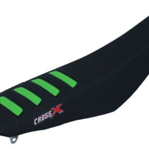 Crossx Seat Cover UGS, Black - Green Wave