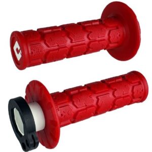 ODI MX V2 Lock-On Rogue Grip, Dark Red