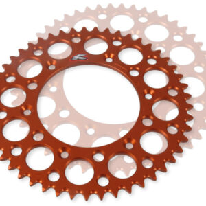 Renthal Rear Alu. Sprocket Orange