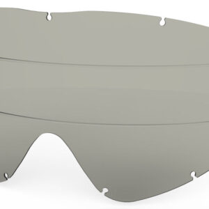 EKS GO-X Zip Off Anti-Fog Rain Lens, Smoke