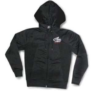 6D Corporate Zip Hoddie, Black