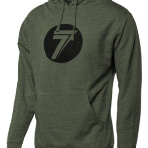 Seven Dot Hoodie, Army Heather