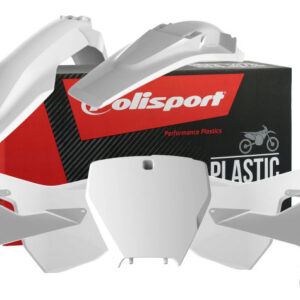Polisport Plastic Kit White Husqvarna