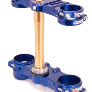 X-Trig ROCS Tech Triple Clamp - offset 24, Blue
