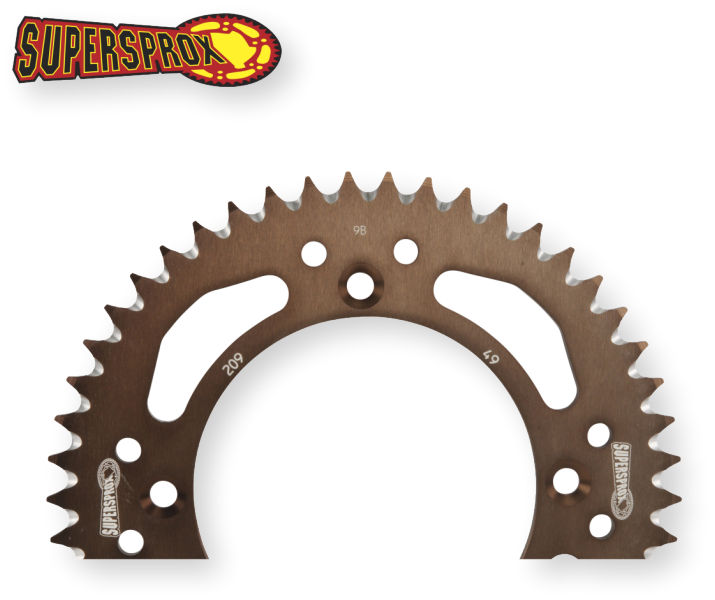 Supersprox Rear Alu. Sprockets 49T - Billede 1