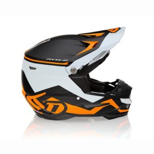6D ATR-2Y Drive Helmet, Neon Orange