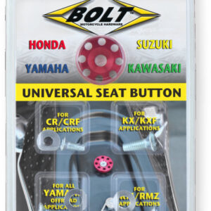 Bolt Universal Anodized Seat Button