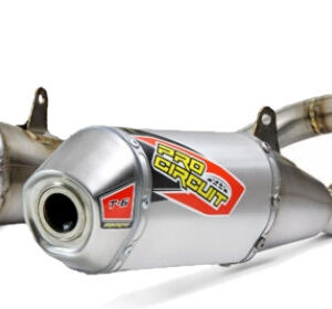 Pro Circuit T-6 STAINLESS DUAL SYSTEM W/Ti can+cap