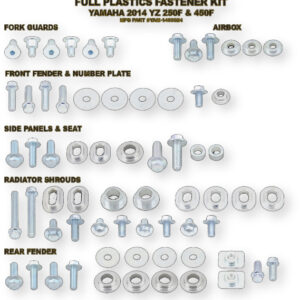 Bolt Full Plastic Fastener Kit