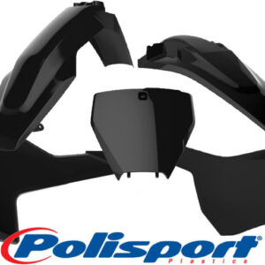Polisport Plastic Kit Black Husqvarna