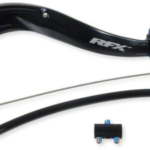 RFX Pro FT Rear Brake Lever (Black/Blue) Husqvarna