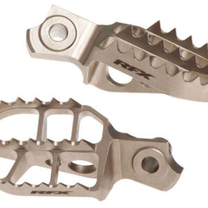 RFX Pro Factory Footrests Billet Steel Suzuki