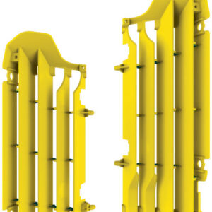 Polisport Suzuki Radiator Louvers Yellow