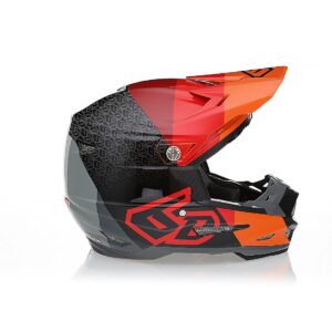 6D ATR-2Y Range Helmet, Red