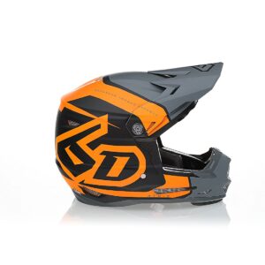 6D ATR-2Y Torque Helmet, Neon Orange Matte