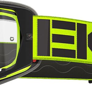 EKS Lucid Race Face Goggle, Flo Yellow