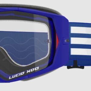 EKS Lucid Race Face Goggle, Blue