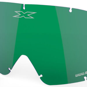 EKS X-Grom Anti-Fog Lens, Green/Mirror