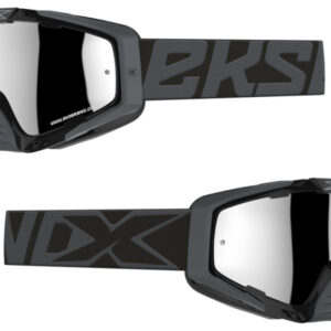 EKS EKS-S Goggle - Black With Silver Mirror Lens