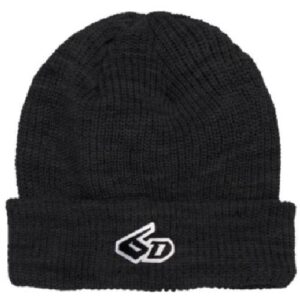 6D Beanie, Black